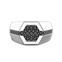 Anillo Zancan Hombre in Plata ESA024 - ESA024